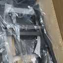 Foldable Griddle Stand for Blackstone 17 & 22 Inch - Heavy-Duty Outdoor Grill Table with Adjustable Legs, Side Shelf, Utensil Hooks - Portable BBQ Stand for Camping, Tailgating, Backyard