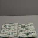 Boho Sage Green Pillow Covers 18x18 Set of 2 Beige Abstract Striped Print Pattern Rustic Decorative Outdoor Farmhouse Zipper Pillowcases Decorations Linen Throw Cushion Cover Decor for Couch Sofa Bed