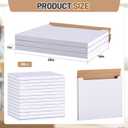 Fuyoooo 40 Pack 20x16x1 Inches Shipping Boxes Medium Corrugated Cardboard Box for Packing Moving Mailing Business Book Christmas Party Gifts Craft