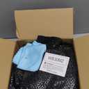 WB31M20 WB31M19 Porcelain Drip Pans and WB30M1 WB30M2 Electric Stove Burners Replacement for G*E Hot*Point Stove Top, Include 4 Pack Black Drip Pans and 4 Pack Electric Stove Element by Fetechmate