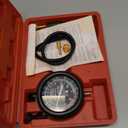 Vacuum and Fuel Pump Tester Gauge Kit | Gauge Leak Carburetor Pressure Diagnostics Tool Kit (Red)