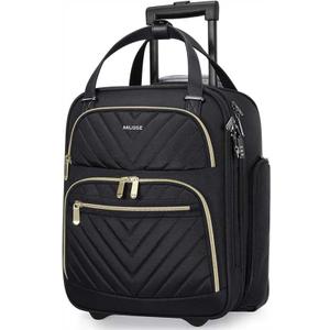 Underseat Carry On Luggage with Wheels,Airline Approved,16 inch