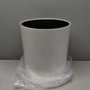 SAROSORA Large Round Self Watering Planter Pot 12.5'' for Home Garden Patio Tall Tree (White)