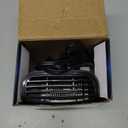 Car Heater,Portable Car Heater that Plugs into Cigarette Lighter for Jeeps SUV 12V 150W - 2 in 1 Fast Heating Defrost Defogger(Black)