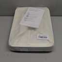 OrganiHaus Large Fabric Storage Baskets for Shelves 3 Pack, 15x11in Closet Storage Bins for Shelves, Canvas Baskets for Organizing, Linen Closet Organizers, Cloth Basket, Beige/Off-White