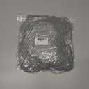 HFCNMY Stretch Knitted Jacquard Ottoman Cover - Thick Washable Slipcover for Square Storage Ottoman With Elastic Bottom, Gray, Medium (Grey)