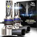 RENO 9012 Bulb, 9012 Fog Lights Bulb, 9012 Light Bulbs Fanless In Line Car Fog Bulb Plug and Play, Pack of 2