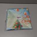 HOMETITUTE Pack of 2 Christmas Throw Pillow Covers 18x18 Inch Soft Decorative Crab Cushion Covers Holiday Beach Party Winter Christmas Pillow Cases Coastal Decor for Sofa Couch Bed Living Room