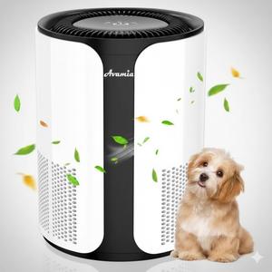 Air Purifiers for Home Large Room Bedroom Up to 1800Ft, Avamia H14 HEPA Air Purifier for Pets with Laser Air Quality Sensor and Sleep Mode, Air Filter Cleaner for Dust, Smoke, Pets Hair, Odor, Pollen