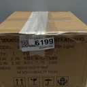 12" Ultra Quiet Bathroom Exhaust Fan with 6500K LED Light, 1.0 Sone 120 CFM, 10x10 Mount, 1500 LM Ceiling Ventilation Fan, Energy Efficient