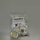 32 mm Colored Human Fake Eyeballs for Halloween Cosplay - Plastic Large Doll Eye Acrylic Party Decor Sculptures Prop 8Pcs 4 Colors (Black, Brown, Green, Blue)