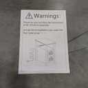 Farmhouse XXL End Table with Charging Station, Narrow Side Table with USB Ports and Outlets, Nightstand with 2 Drawers Storage, Bedside Tables for Living Room, Bedroom, Rustic Cherry