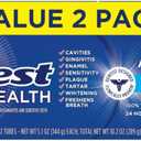 Crest Pro-Health Advanced Deep Clean Mint Toothpaste, 2 Count (Pack of 1)
