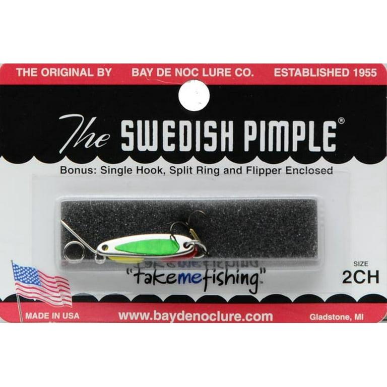 Bay De Noc Swedish Pimple 1/10 Oz Flr Yl Pack Of 4