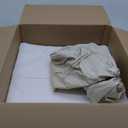 MIULEE 19 x 19 x 3 Inch Outdoor Chair Cushions,Waterproof Seat Cushions for Patio Furniture Garden with Ties Patio Chair Cushions Set of 2,Beige