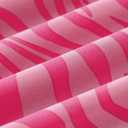 Zenlonr Women's Summer Tops Dressy Casual 2025 V Neck Satin Silk Printed Shirts Boho Long Sleeve Work Blouses(Print Pink,Large) (Pink, L)