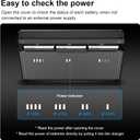 TELESIN 2-Pack Enduro Battery Charger for Hero 12 Hero 11 Hero 10 Hero 9, Long Lasting Batteries as Original Official + Pocket Fast Charge Charging Case for 12 11 10 9 Black Accessories