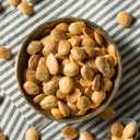 Yupik Roasted Sea Salted Marcona Almonds, 2.2 lb (35.2 oz), Gluten-Free, Vegan, Kosher, Whole Nuts, Salted, Skinless, Blanched, Seasoned Nuts, With Sea Salt, High in Fiber, Savory Snacks (EXP 03/19/27)