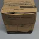 Automatic Small Countertop Trash Can with Lid, 1.5 Gal/6L Toucheless Mini Waste Bin for Office Desk/Bedside Table/Coffee Bar -Batteries, White