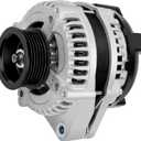 SCITOO Alternator Fits for Acura MDX 2001-2002,for Honda for Odyssey 2002-2004, for Pilot 2003-2004, V6 3.5L - 12V 130Amp CW 6-Groove, New, OE Replacement 13918 31100-PGK-A01 31100-PGK-A02