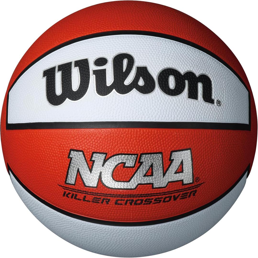 WILSON NCAA Killer Crossover Outdoor Basketball  Size 7 - 29.5"