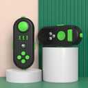 Fidget Toys Stress Relief Dice Fidget Toy Decompression Antistress Anxiety Anti Stress Games Anti Depression Cube for Kids and Adults (6TH-Black Green)