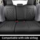 coverdream Custom Seat Covers for 2023-2026 Honda CR-V,Premium Faux Leather Car Seat Cover Set,Full Set Waterproof SUV Seat Protector,Armrest Covers Included