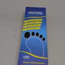 Plantar Fasciitis Feet Insoles Arch Supports Orthotics Inserts Relieve Flat Feet, High Arch (Mens 4-4 1/2 | Womens 6-6 1/2) (Gray)