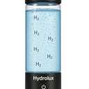 HydroLux Advanced Hydrogen Water Bottle, Durable, and Protective Sleeve - Enhanced Hydration on The Go