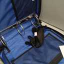 Case-it Mighty Zip Tab Zipper Binder, 3" O-Ring with 5-Color tabbes, Expanding File Folder and Shoulder Strap and Handle, D-146- Desert Night