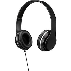 GPX IAH57B Wired Headphones Padded 3-d Accs Swivel Earcups/adjustable Headband