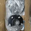 2 Sets 3500 lbs 5 on 4.5 Galvanized Trailer Hub and #84 Spindle Kit