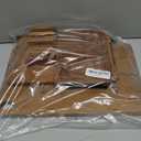 Astercook Deep-Carbonized Bamboo Cutting Boards for Kitchen with Wood Storage Stand, Reversible Charcuterie & Chopping Boards with Juice Grooves and Easy-Grip Handles, Mothers Day Gifts