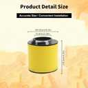 1Pcs Recon 250 17254-HM8-000 Air Filter for Honda Recon 250 TRX250TE TRX250TM Sportrax TRX250EX TRX250X ATV