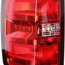 Lathsy Tail Light Compatible With 2014-2019 Chevy Silverado 1500 2500 HD GMC Sierra 3500 HD Left Driver Side Taillight Replace 23431875 Halogen