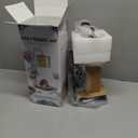 ONEWISH Industrial Table Lamp for Bedroom, Fully Dimmable Modern Bedside Lamps with 2700K Warm Light Bulb for Kids Reading, Minimalist Nightstand Lamps for Living Room, Office (Bulb Included) (Non-USB, Black 1 pack)