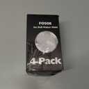 Silicone Ice Ball Molds for Whiskey - Set of 4 Round Makers with Lids for Cocktails, Bourbon, and Drinks