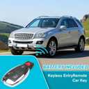 2PCS Car Key Fob Keyless Entry Remote 315MHz YZ3312 IYZ3317 for Mercedes 300 / SL Series for Mercedes C / E / G / M / R / S-Class 1997-2014 | 4 Buttons with Door Key