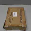 Double Curtain Rod, Adjustable 1 inch Double Drapery Rod Rods for Windows and Doors with Ball Round Finials and Brackets Set (Black Curtain Hooks, Standard)