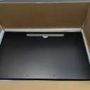 Small Standing Desk with Wheels, Portable Treadmill Desk, Rolling Desk Adjustable Height for Laptop, Mobile Standing Table for Walking Pad, Bedside Table (Black)