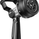 RAINPOINT Heavy Duty Fireman's Hose Nozzle, 7 Modes Water Hose Nozzle with Adjustable Flow Control, Ergonomic Grip for Garden Watering, Car Washing, Pet Bathing & Outdoor Cleaning