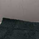 Smiry Luxury Chenille Bathroom Rugs 30x20, Extra Soft and Absorbent Shaggy Bath Mat, Machine Washable, Non-Slip Plush Carpet Runner for Tub, Shower, and Floor, Home Decor Accessories, Green