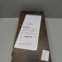 BAYKA Floating Shelves Bathroom for Wall  Shelf Over Toilet Farmhouse Rustic Wood for Bedroom, Kitchen, or Living Room Decor Organization Display Shelving  Rustic Brown, Set of 3 (15.7inches)