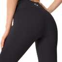 Womens Seamless Leggings 28" Inseam with Pockets Buttery Soft High Waisted Tummy Control Full Length Yoga Pants (X-Small-Small)