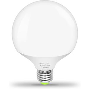 LED Light Bulb,G120 Globe Bulb 18W 200W Equivalent Globe Light Bulbs E26 Base,Warm White 3000k, Non-Dimmable,1800 Lumer LED for Kitchen Living Room