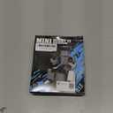 4PCS Mini Titan T-13 Action Figures Set, Assembly Completed Luck Dummy Robot 13 Action Figure Toys for Boys Stick Figures with Multi Joints Movable Fidget Gifts for Kids(Black+White+Blue+Red)