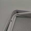 Metal Utility Cart with Wheels, Three Tier Rolling Cart Storage Organizer Trolley with Handle, Heavy Duty Mobile Shelving Units for Kitchen Home Laundry Office Art Bedroom Salon, White 