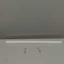 Towel Bar Replacement Rod 24 Inches Adjustable Spring End Wall Mount Replacement Towel Bar for Ceramic Holder Bathroom Kitchen Towels Bars Storage (White Towel Holder)