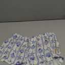 Women's Boho Beach Vacation Summer Mini Shorts Drawstring Waist Graphic Casual Lounge Shorts (Medium, Multicolor)