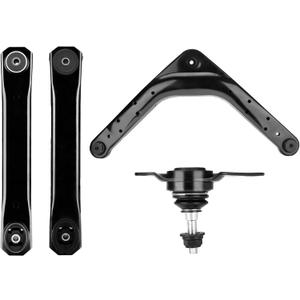 Rear Upper Lower Control Arm Assembly Fit for 1999-2004 99-04 Jeep Grand Cherokee with Rear Upper Ball Joints RK643183 K641869-4pcs